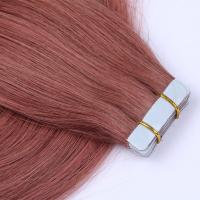 Wholesale Double Drawn Seamless Tape Human Hair Extensions  manufacturer JF049